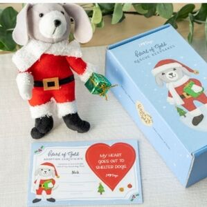 Adoptable Rescue Dog Christmas Ornament and Figurine